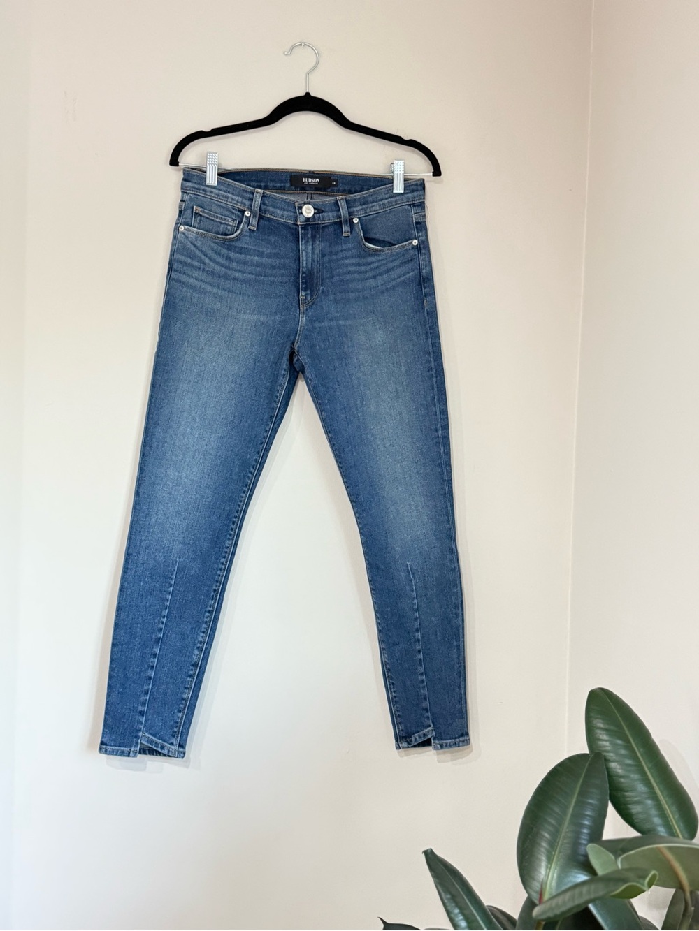Hudson‎ Nico Super Skinny Jeans Women’s Size 28 Medium Wash Stretch Denim